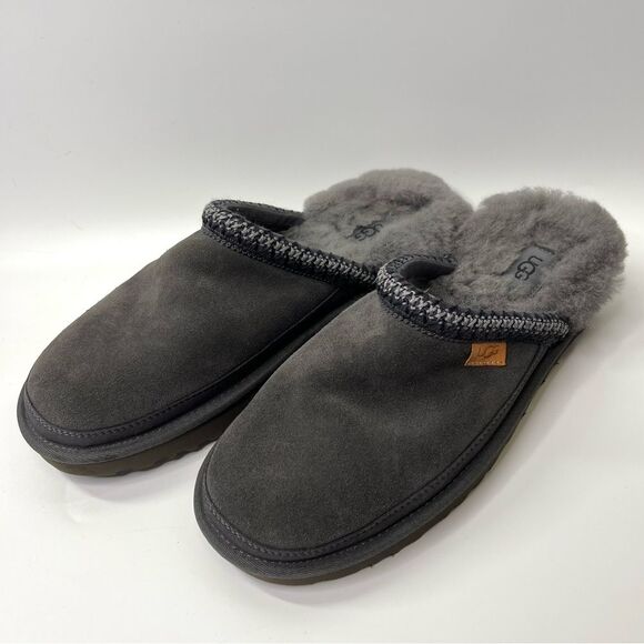 UGG Tasman Slip On Slippers Dark Grey Men’s 10/43 EU - Picture 3 of 14